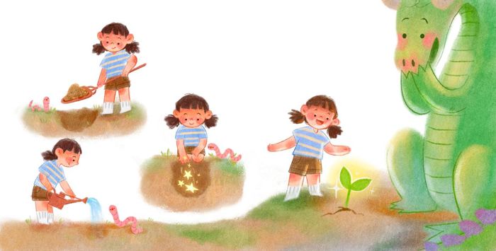 Children's book illustration