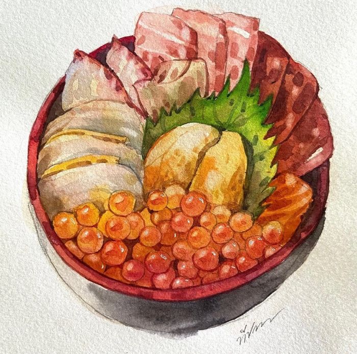 Chirashi bowl